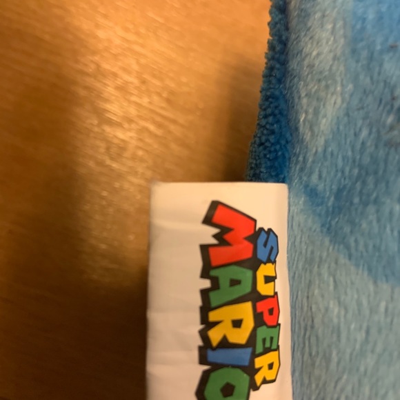 Super Mario Colectable Pillow 25x18 used sparingly - Picture 3 of 6